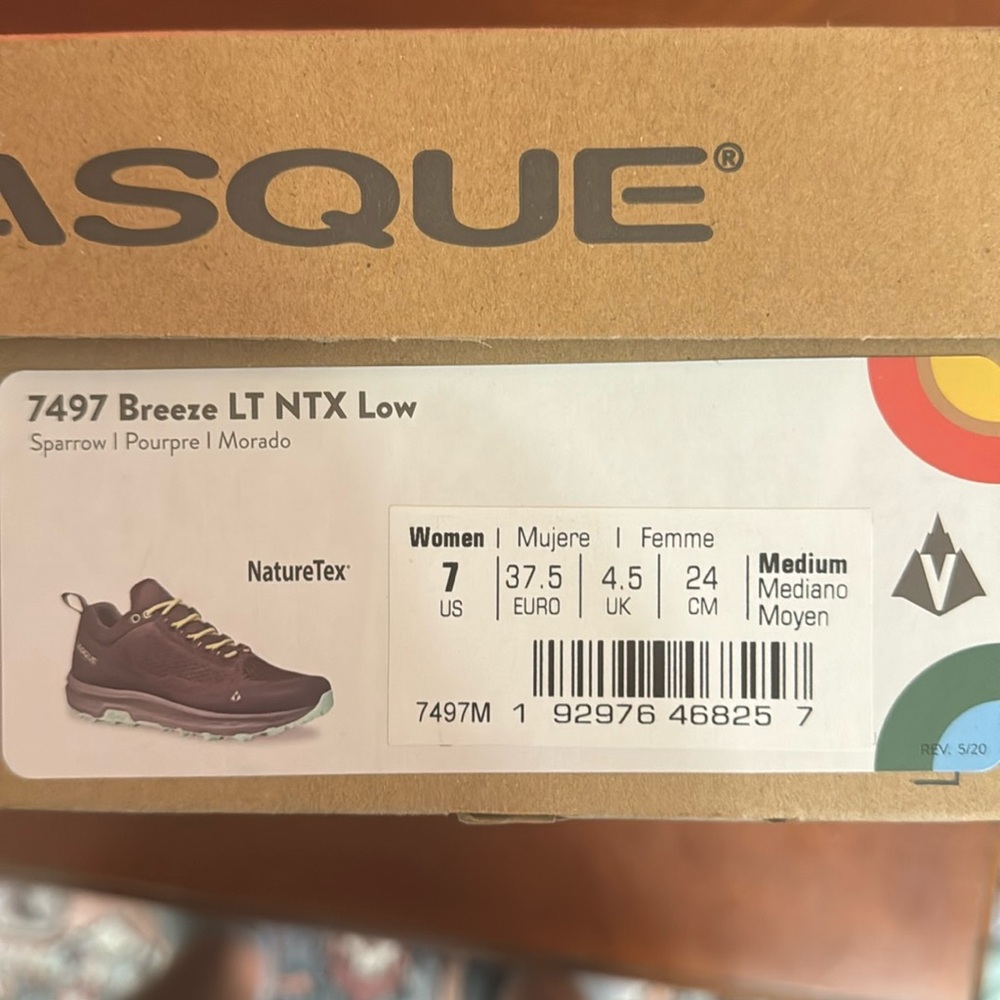 Vasque - 7497 Breeze LT NTX low - purple